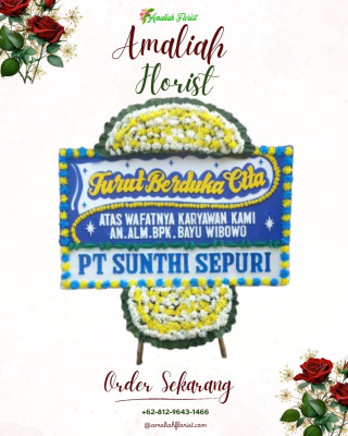 Papan Bunga Duka di Nglegi