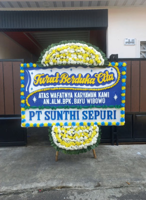 Papan Bunga Duka di Nglegi
